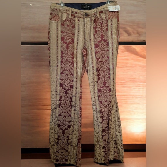 A.B.S. by Allen Schwartz Brocade Pants NWT - Picture 6 of 6